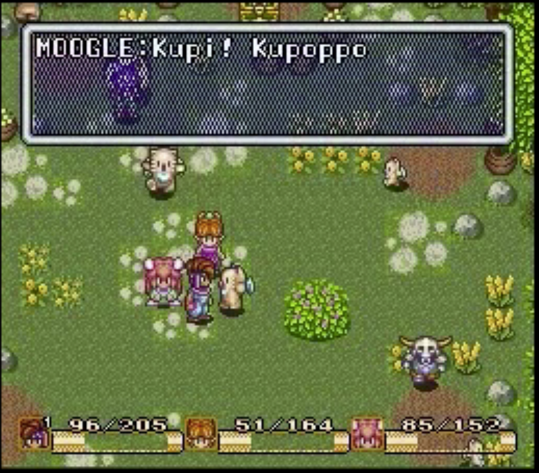 Secret of Mana's Moogle Village