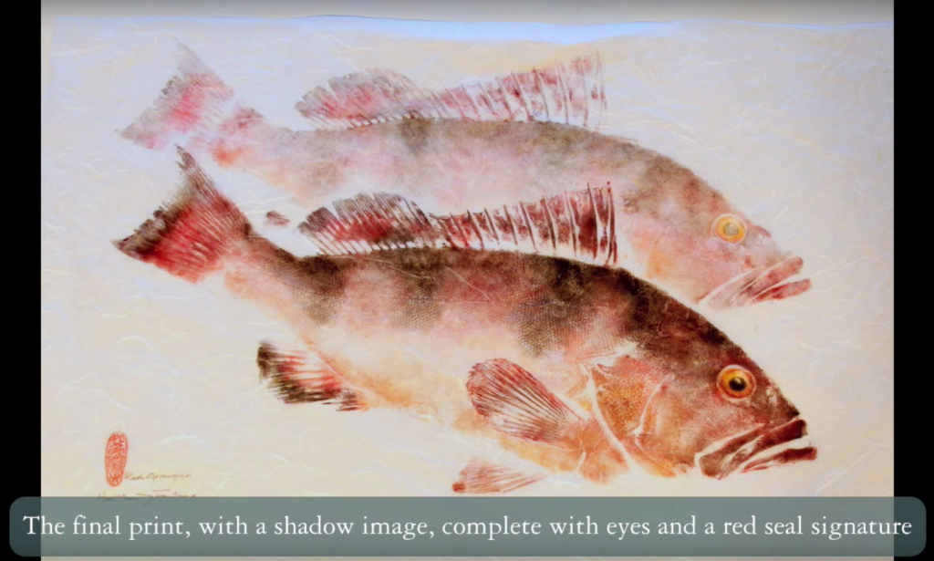 Heather Fortner's Gyotaku