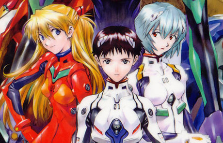 Asuka, Shinji, and Rei