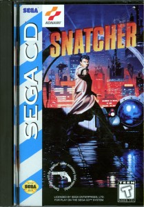 Snatcher Sega CD Cover