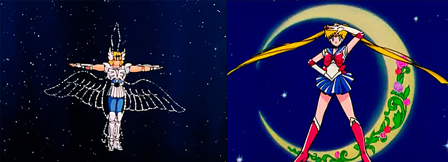 Saint Hyōga And Sailor Moon