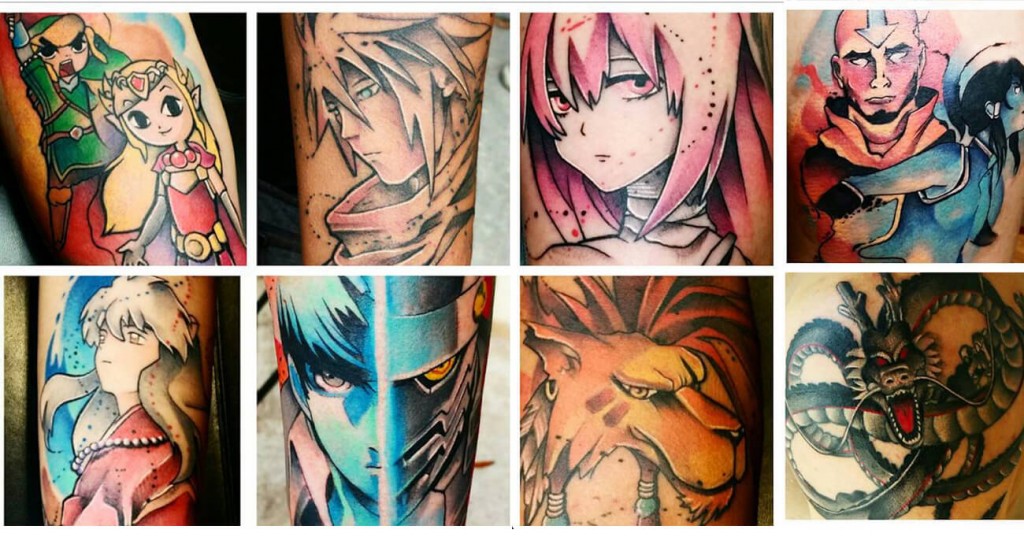 Best Anime Tattoo Artists and where to find them