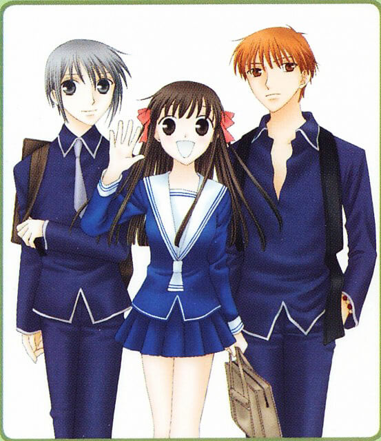 Yuki, Tohru, and Kyo