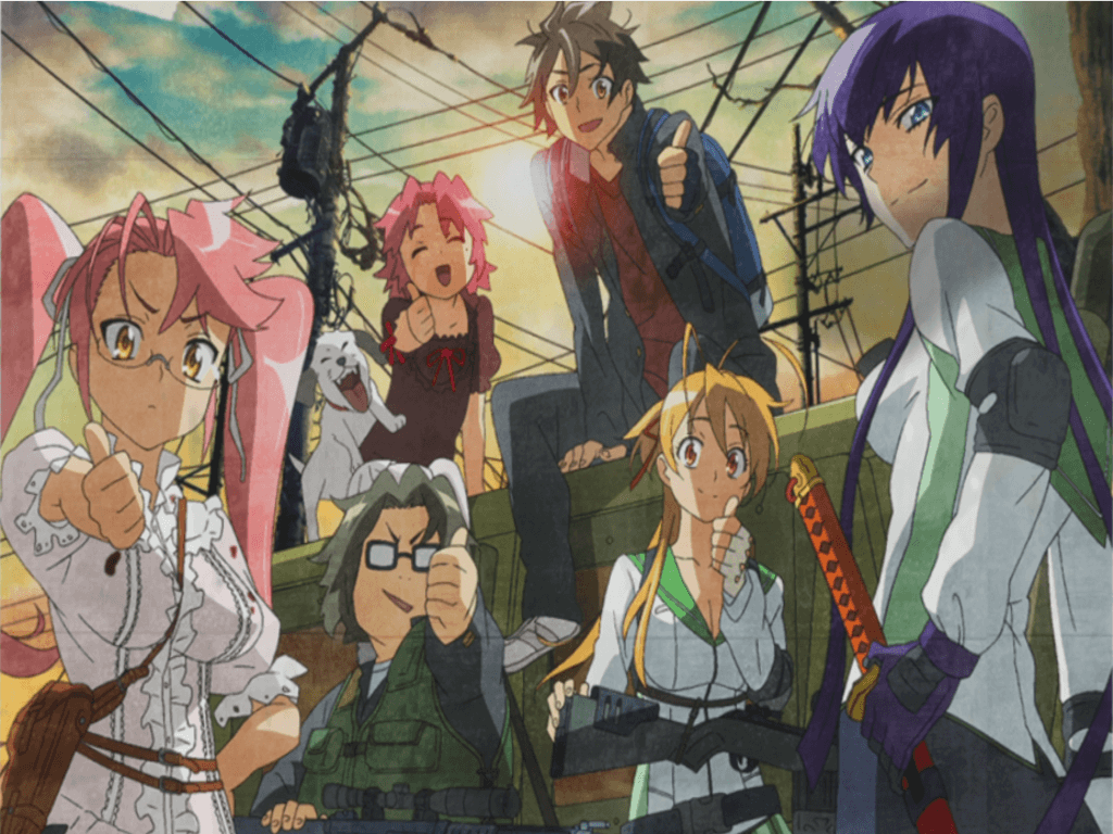 Highschool of the Dead is more than fan service - A complex group of characters is one of the strongest points of the series