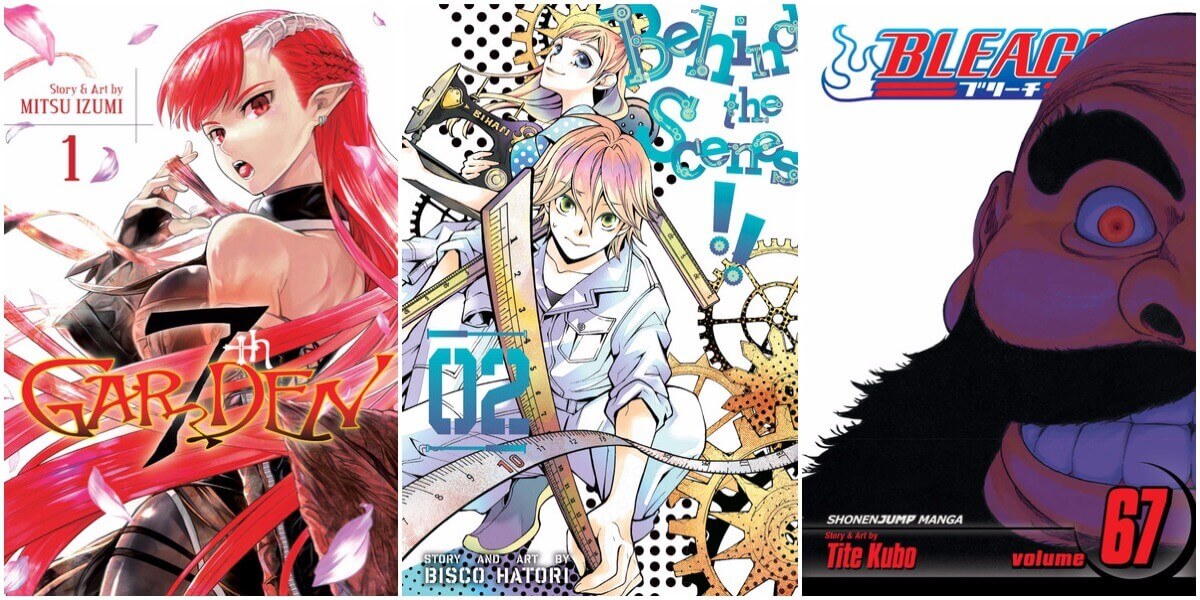 July 2016 Manga Releases (7th Garden, Behind the Scenes, Bleach)