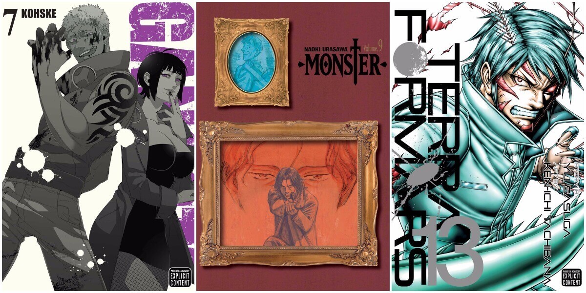 July 2016 Manga Releases (Gangta, Monster, Terra Formers)