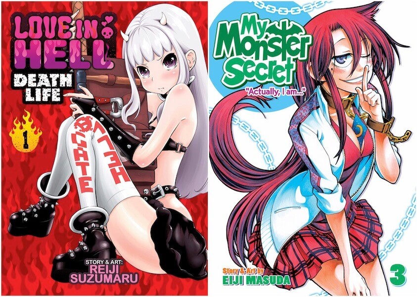 July 2016 Manga Releases (Love in Hell: Death Life, My Monster Secret)