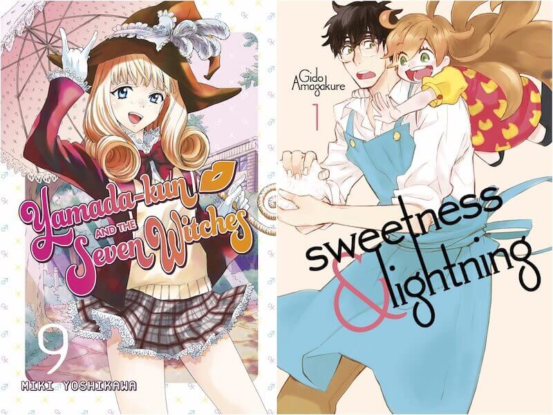 July 2016 Manga Releases (Yamada-kun and the Seven Witches, Sweetness & Lightning)