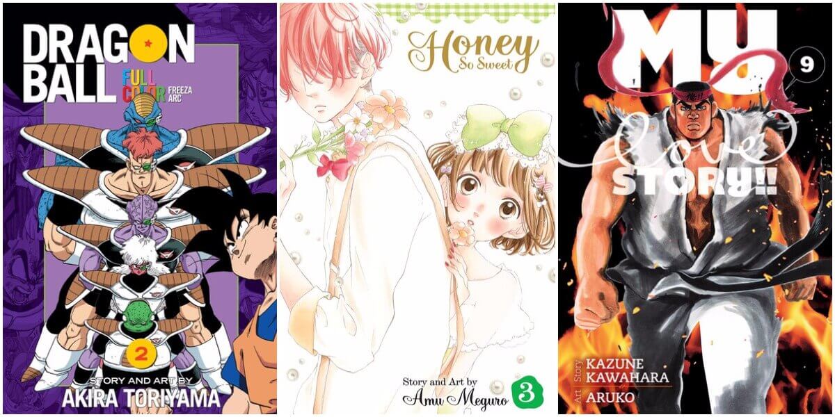 July 2016 Manga Releases (Dragon Ball, Honey, My Love Story!!)