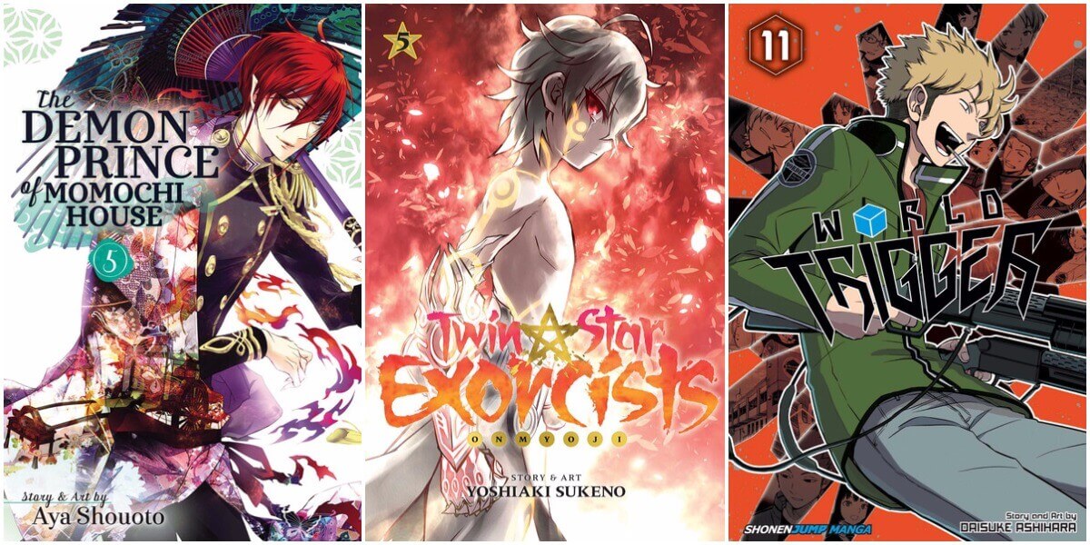 July 2016 Manga Releases (The Demon Prince of Momochi House, Twin Star Exorcists, World Trigger)