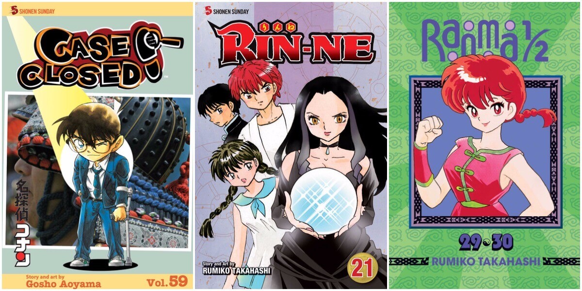 July 2016 Manga Releases (Case Closed, Rin-Ne, Ranma 1/2)