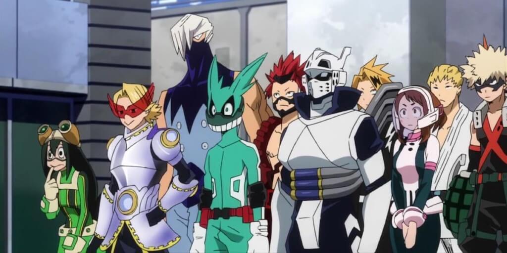 My Hero Academia Review: U.A Students