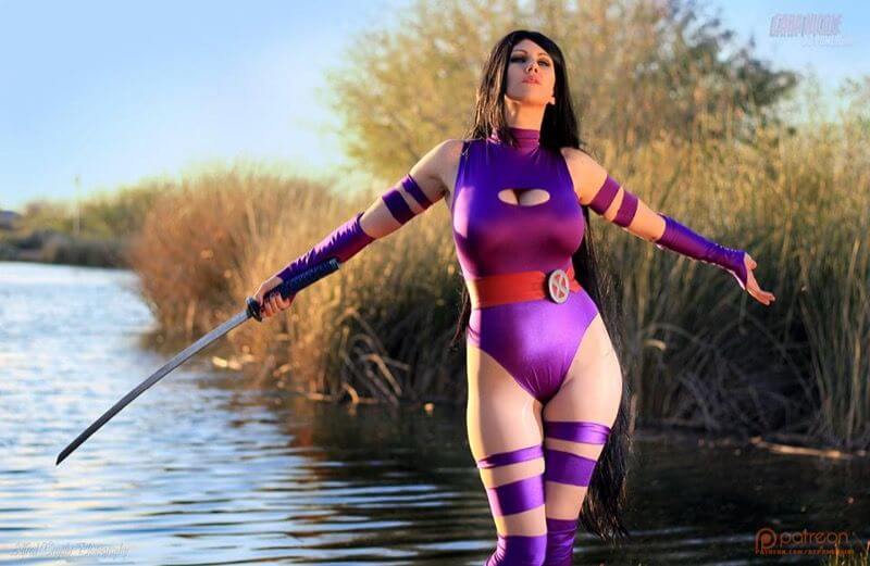 Things We Saw Around the Web: Cara Nicole Trujillo cosplaying as Psylocke