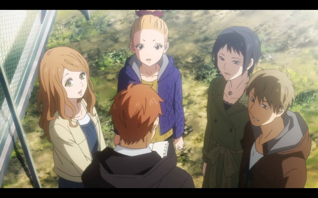 Orange Episode 3 Review The group listens to Suwa reading Kakeru's letter.