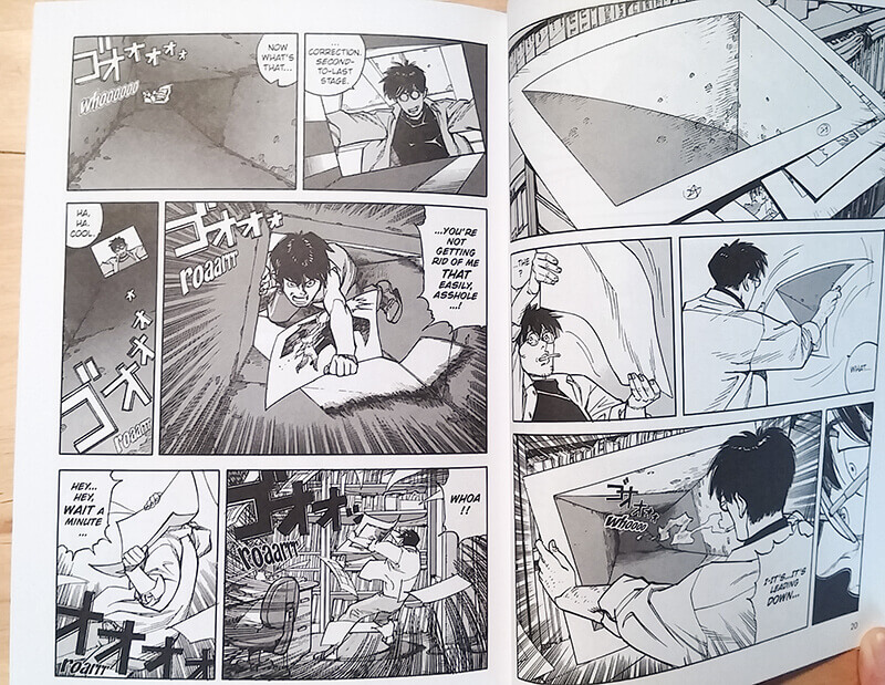 Another page from Satoshi Kon's Opus