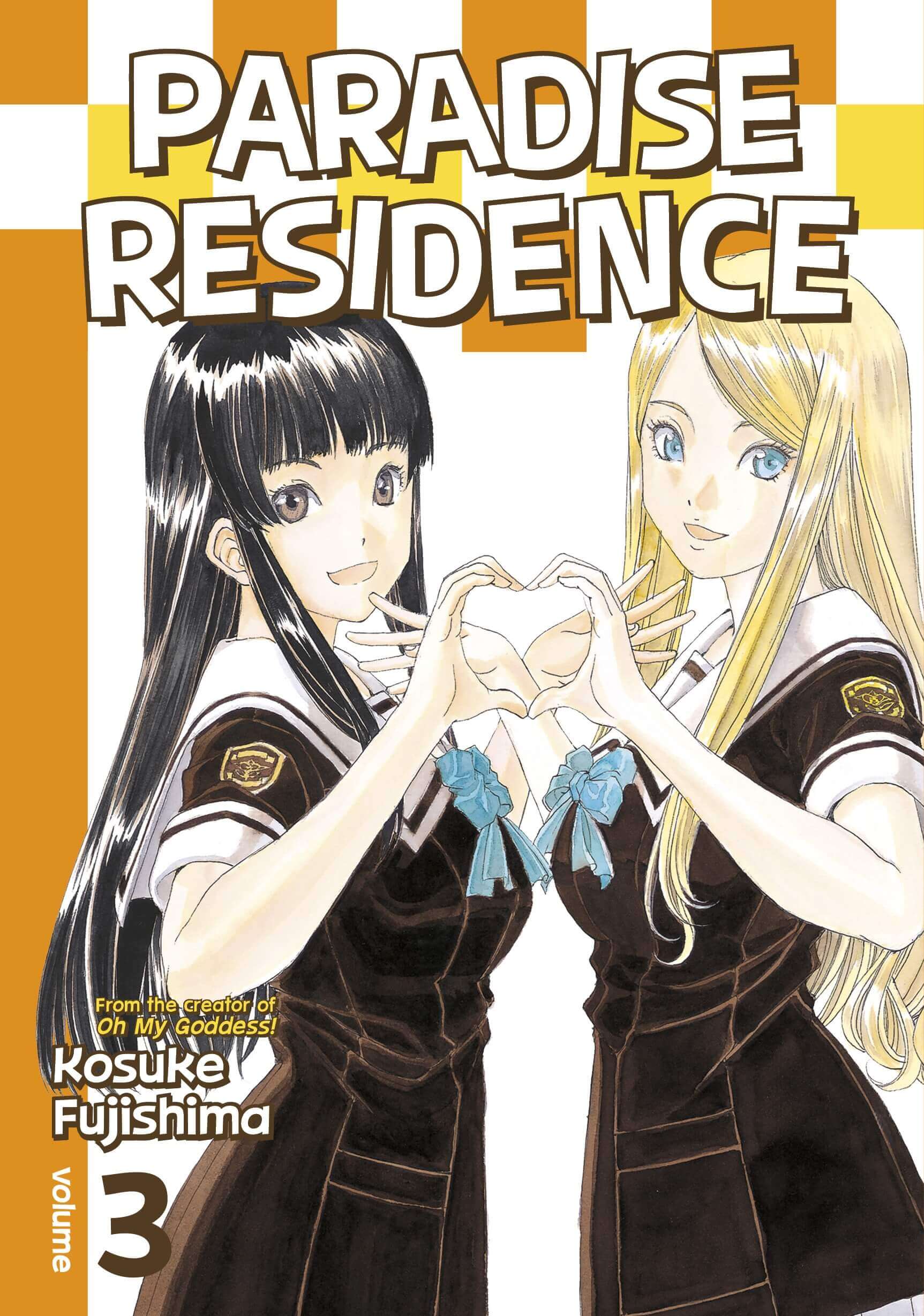 September 2016 Manga Releases Cover of Paradise Residence