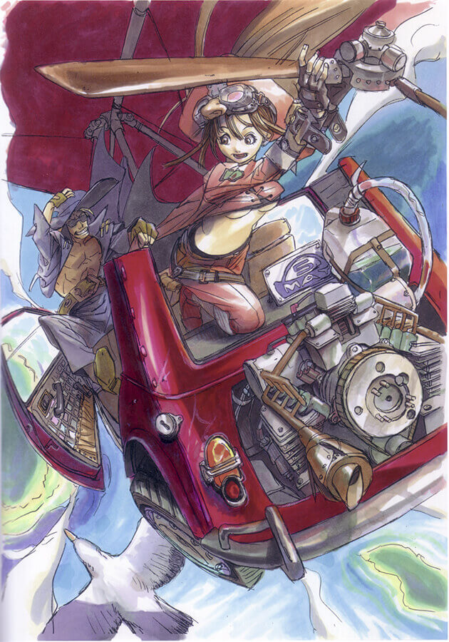 Daisuke Ishiwatari's Guilty Gear character illustration