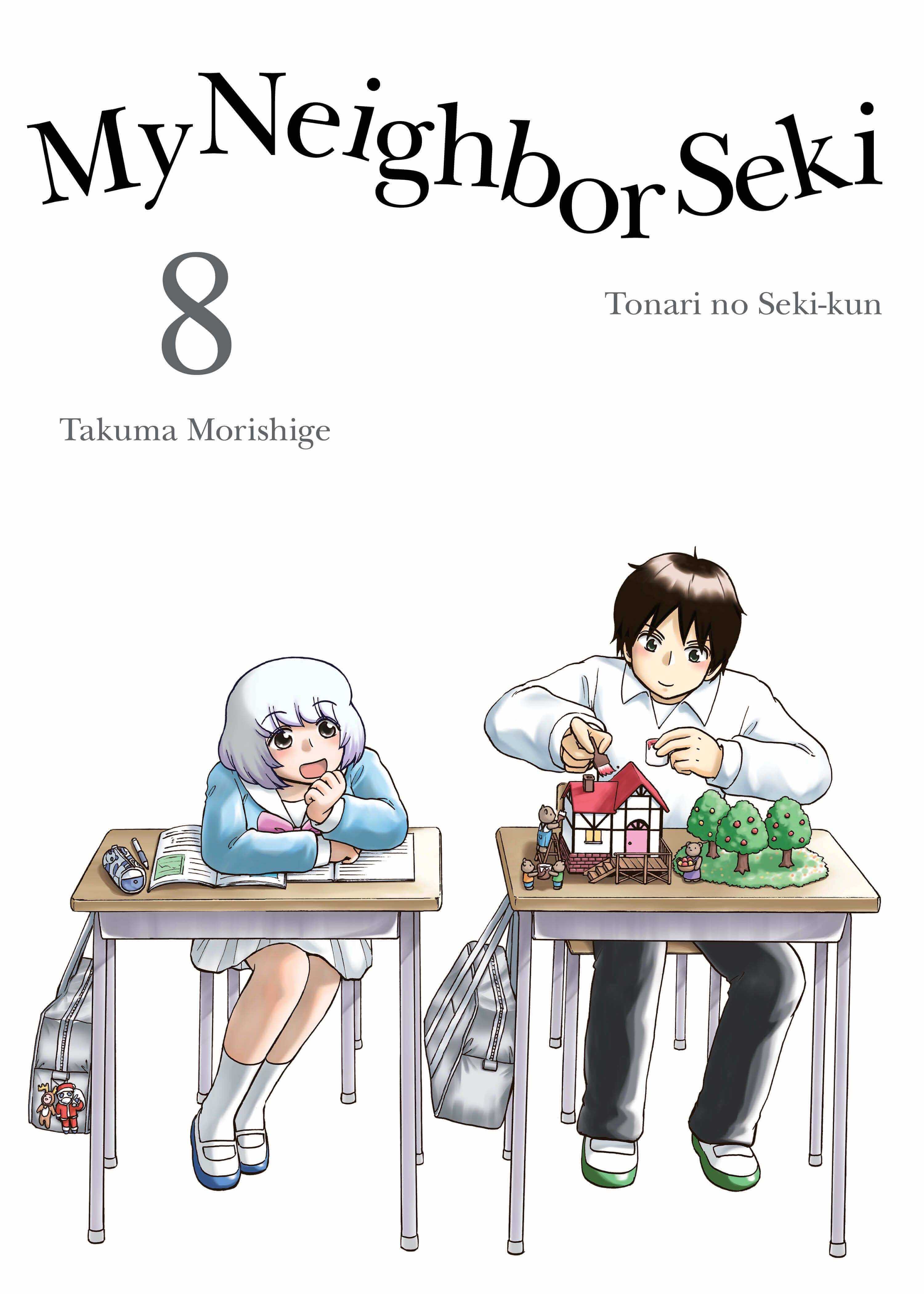 October 2016 Manga Releases Cover for My Neighbor Seki.