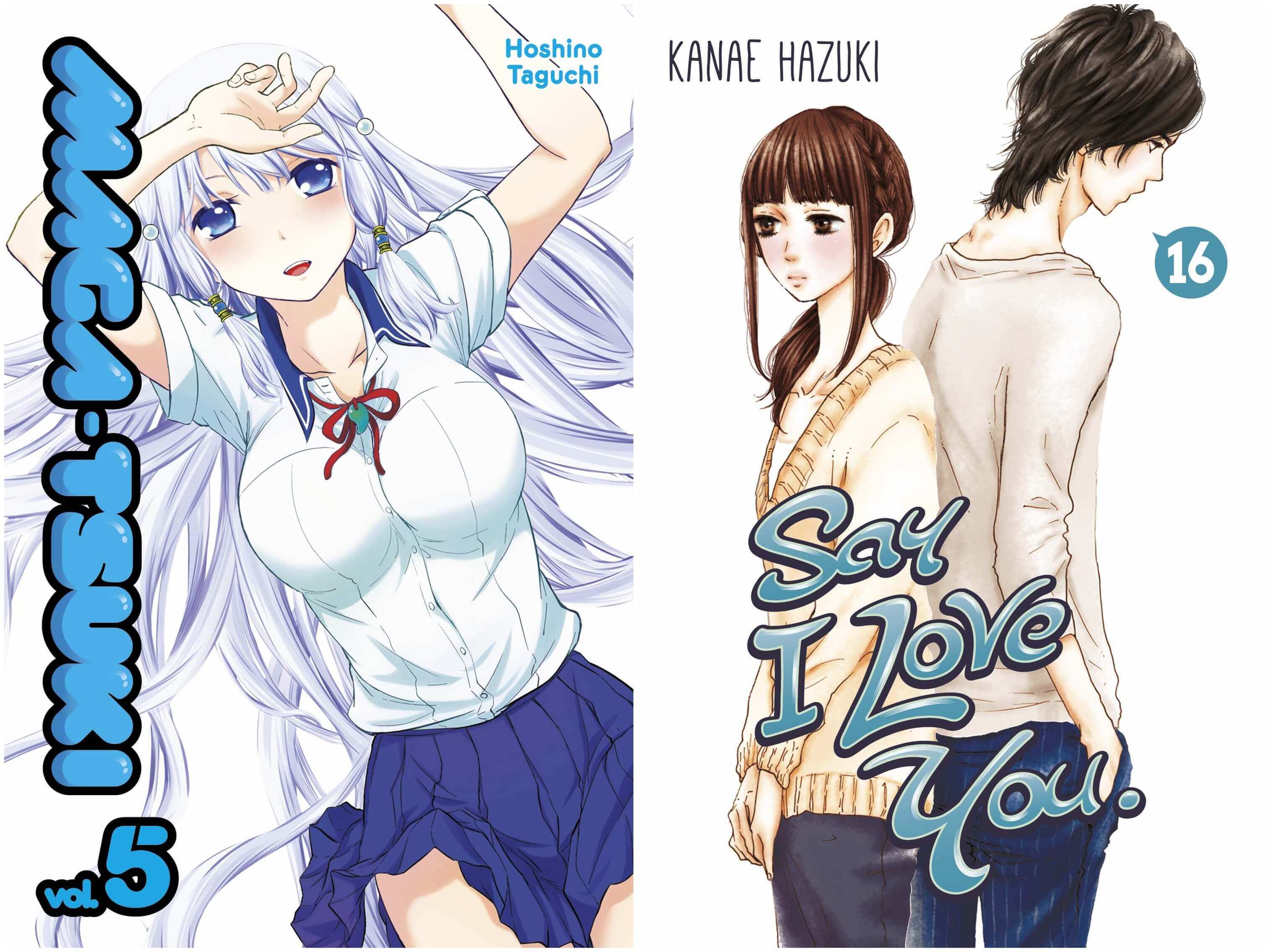 October 2016 Manga Releases Covers for Maga-Tsuki and Say I Love You.