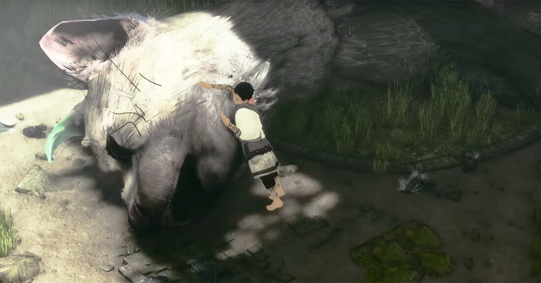 The Last Guardian's Trico and main character