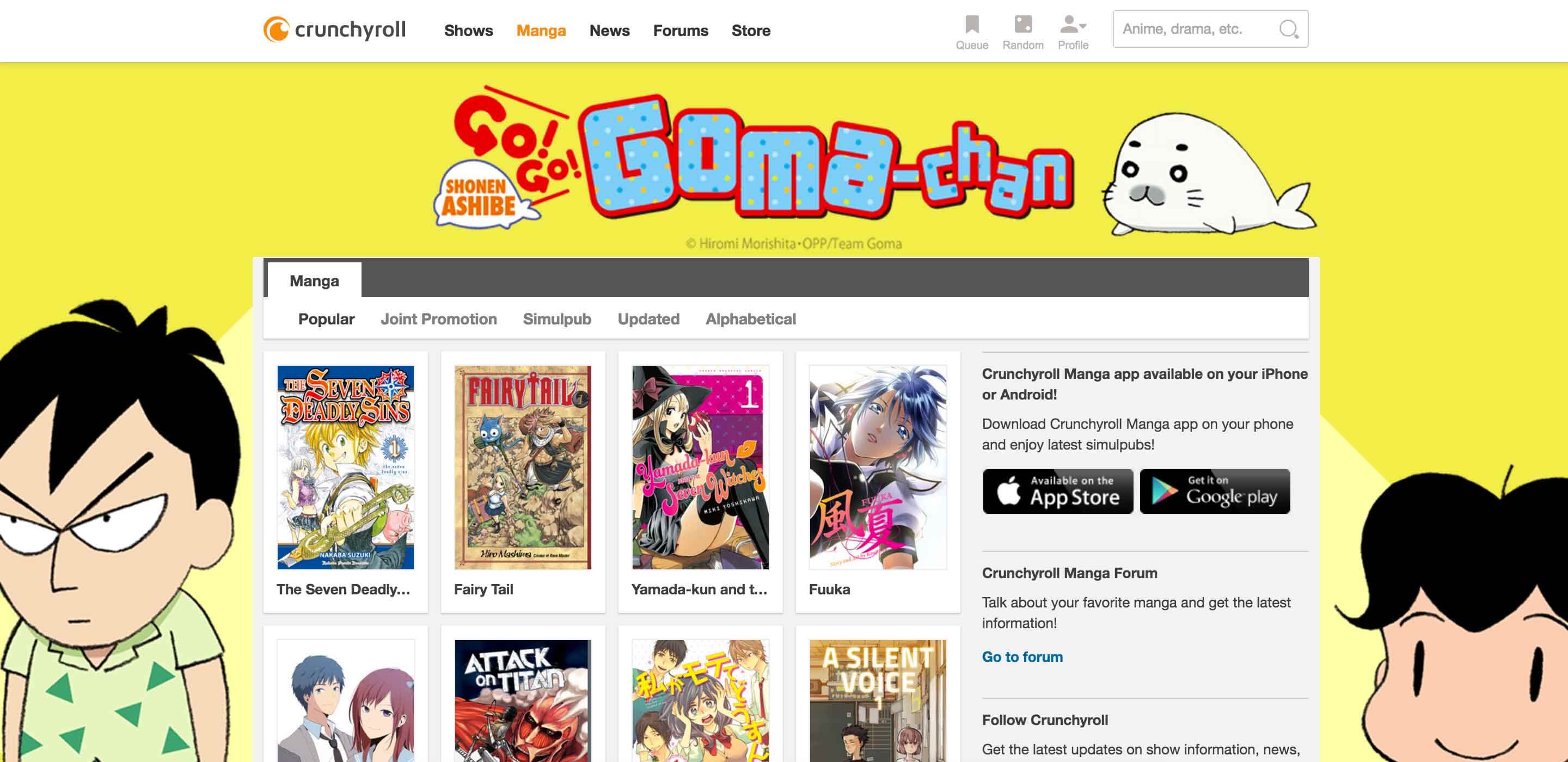 The Ultimate List of Legal Online Manga Sites - Crunchyroll