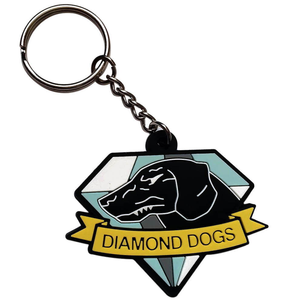 Metal Gear Solid Gift Guide - Metal Gear Solid Diamond Dogs Emblem Key Chain