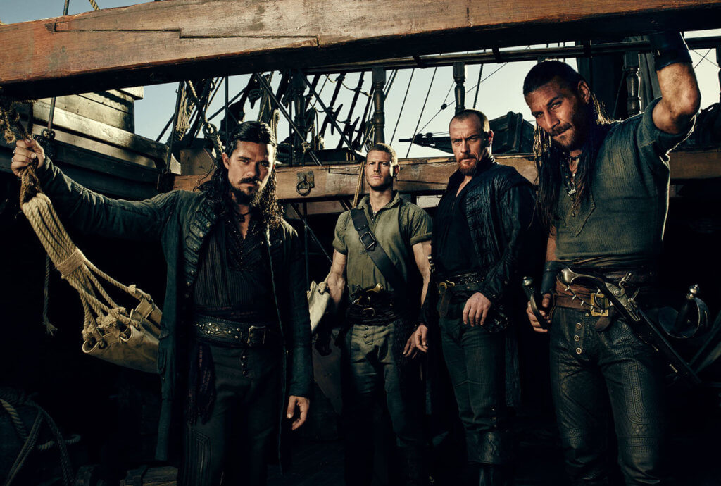 Out of the blue, 'Black Sails is having very good ratings on TV. 