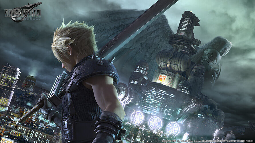 Final Fantasy VII Remake promo image