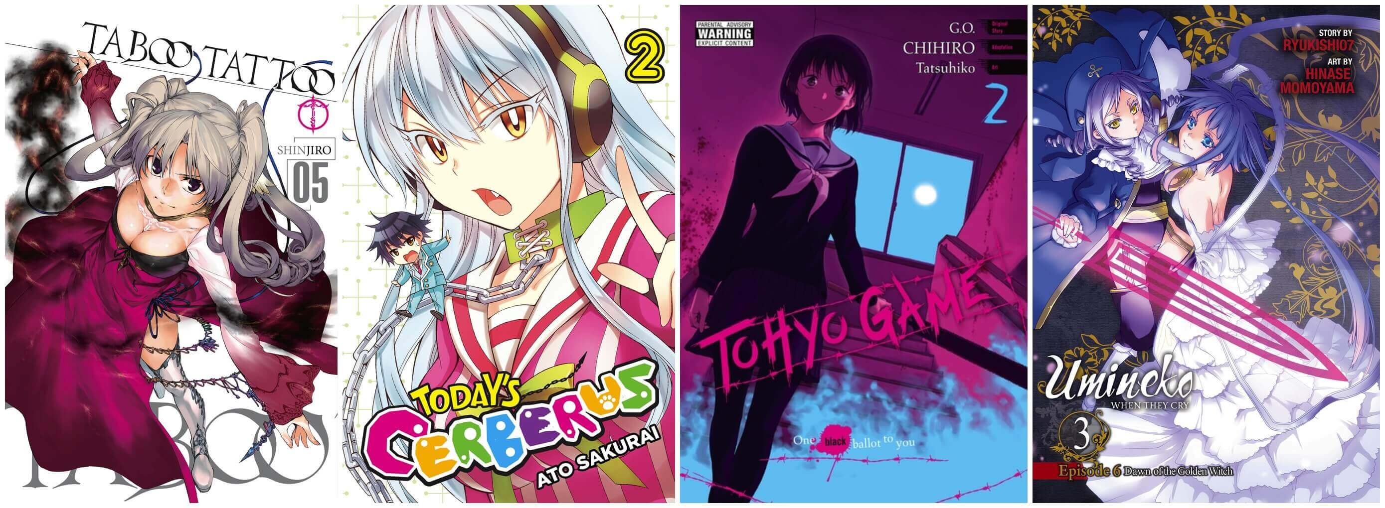 January 2017 Manga Releases