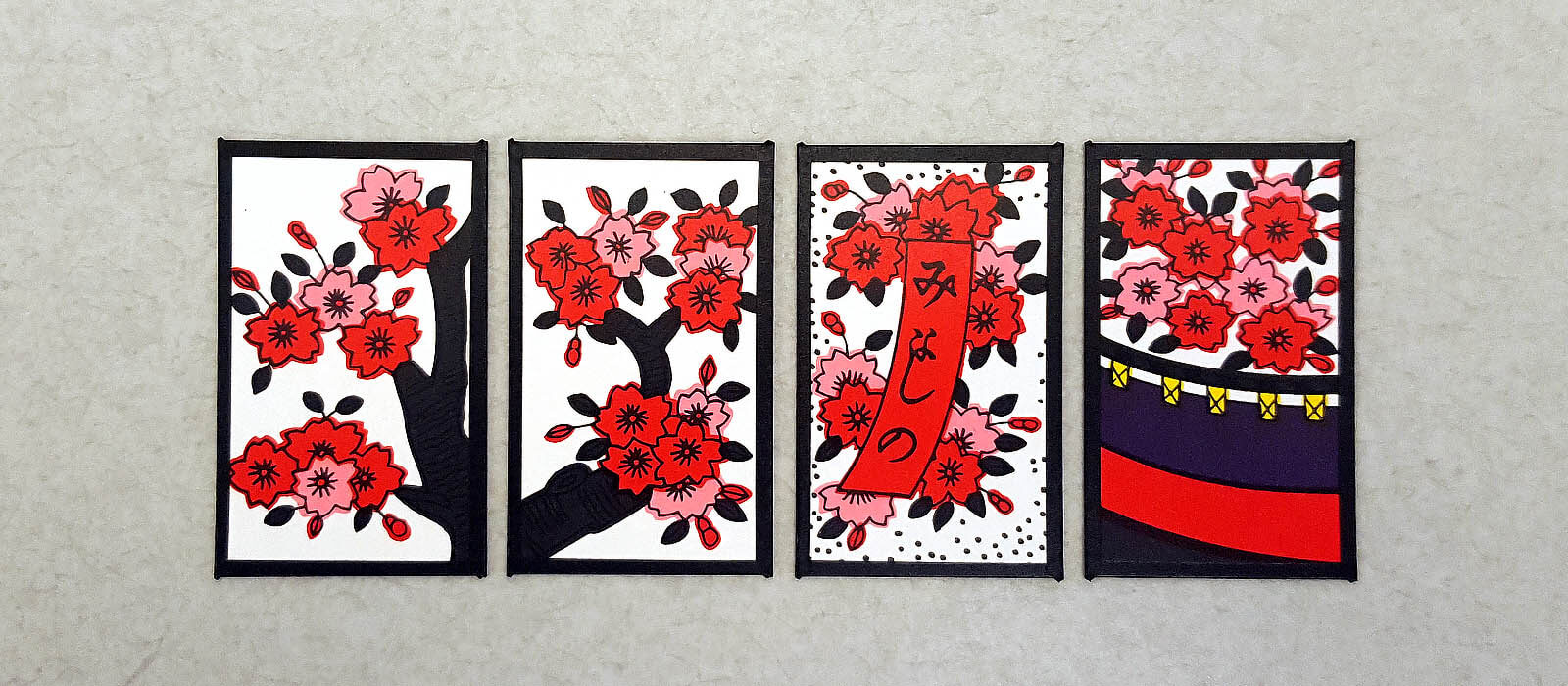 Hanafuda March cards