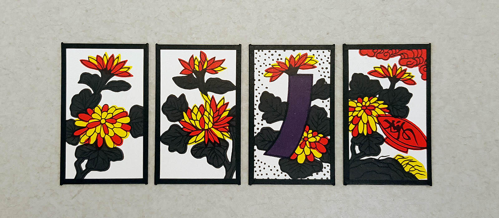 Hanafuda September cards