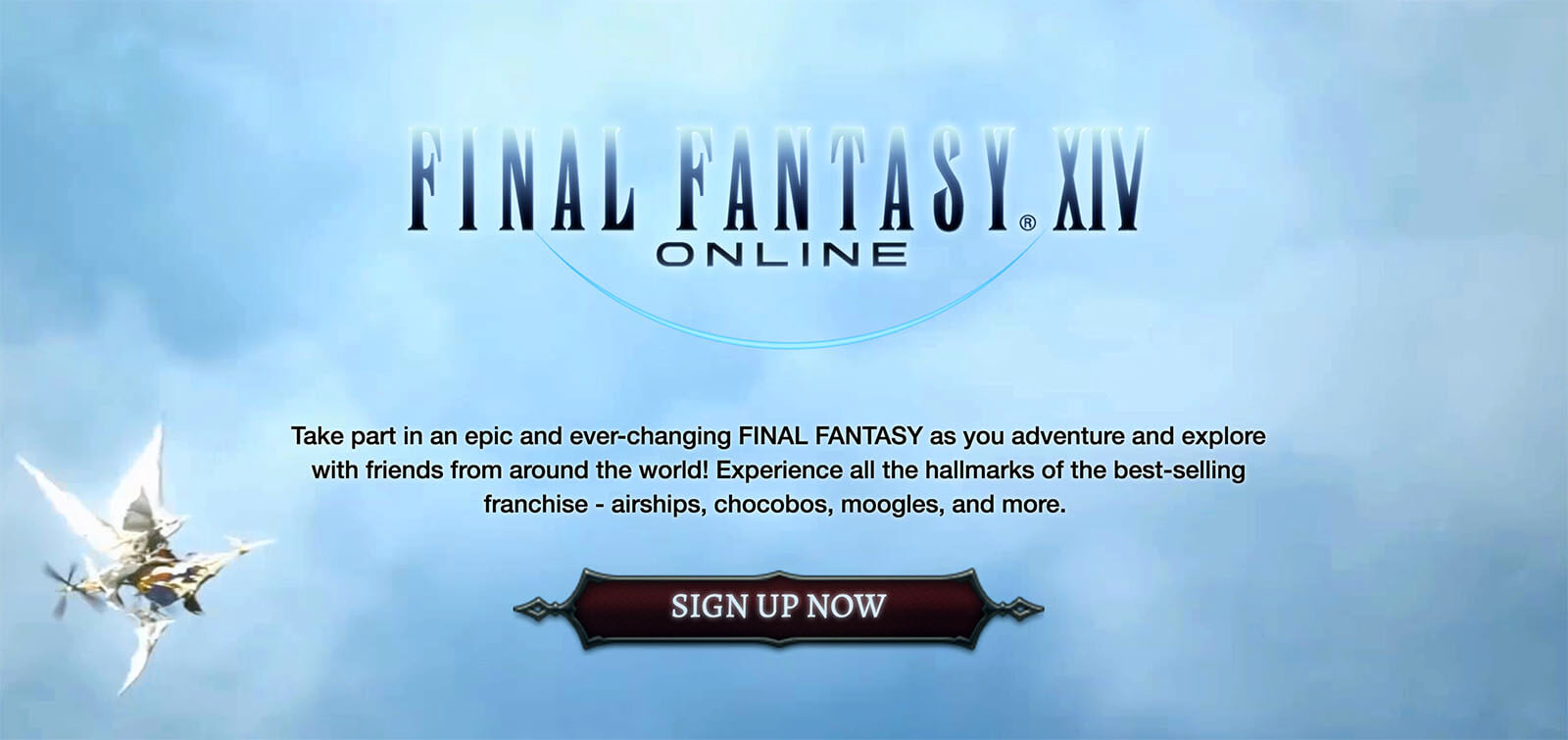 Final Fantasy 14 Website