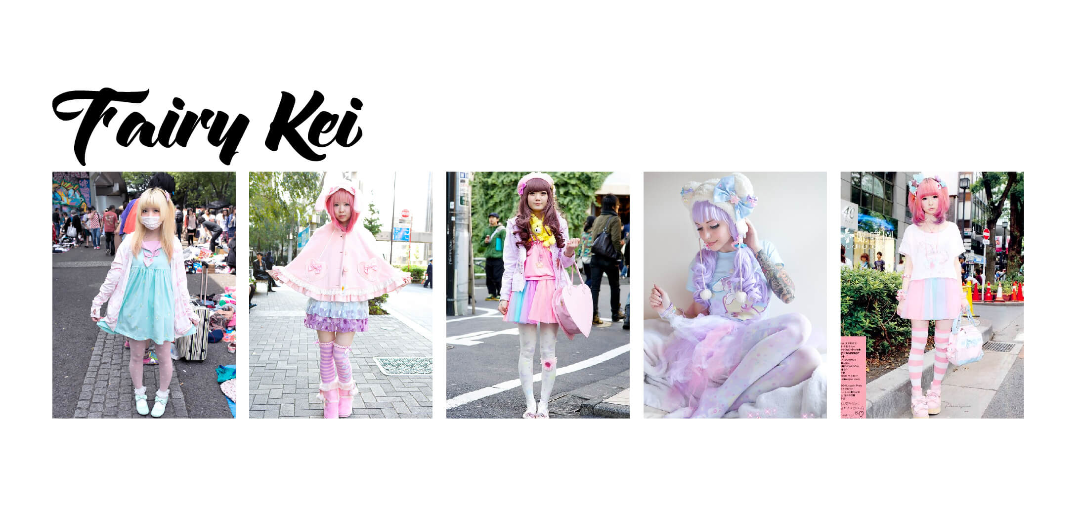 Examples of Fairy Kei Fashion