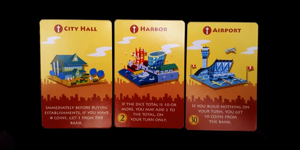 Machi Koro Cards Landmarks