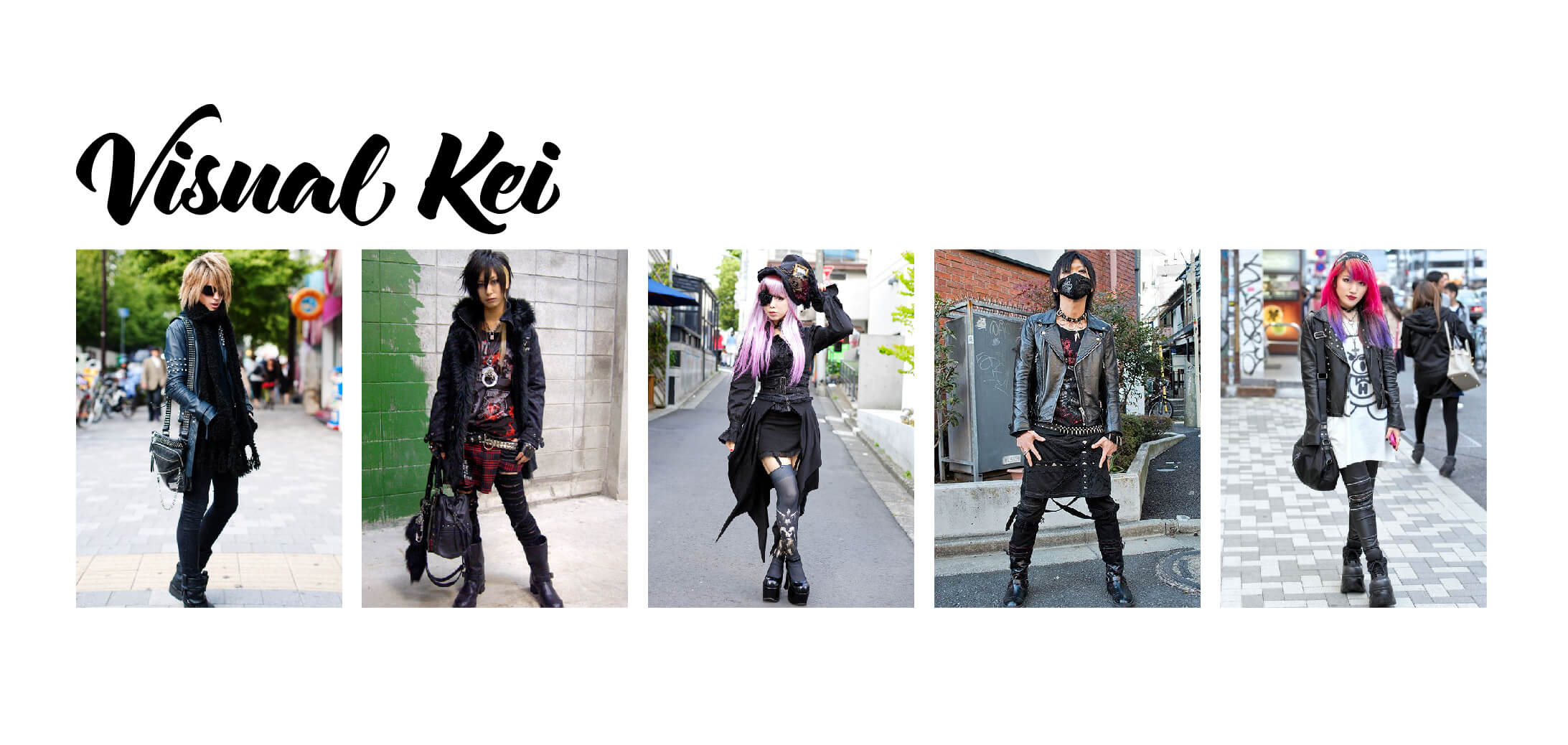 Examples of Visual Kei Fashion
