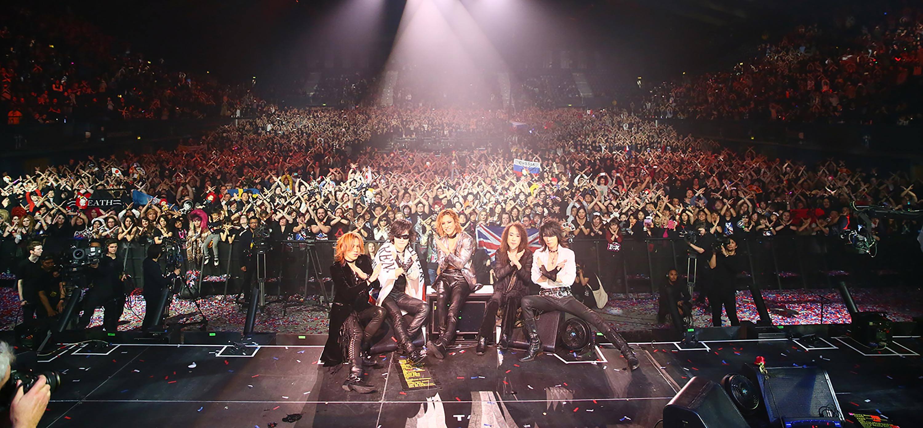 X JAPAN At Wembley Arena 2017 in London, England