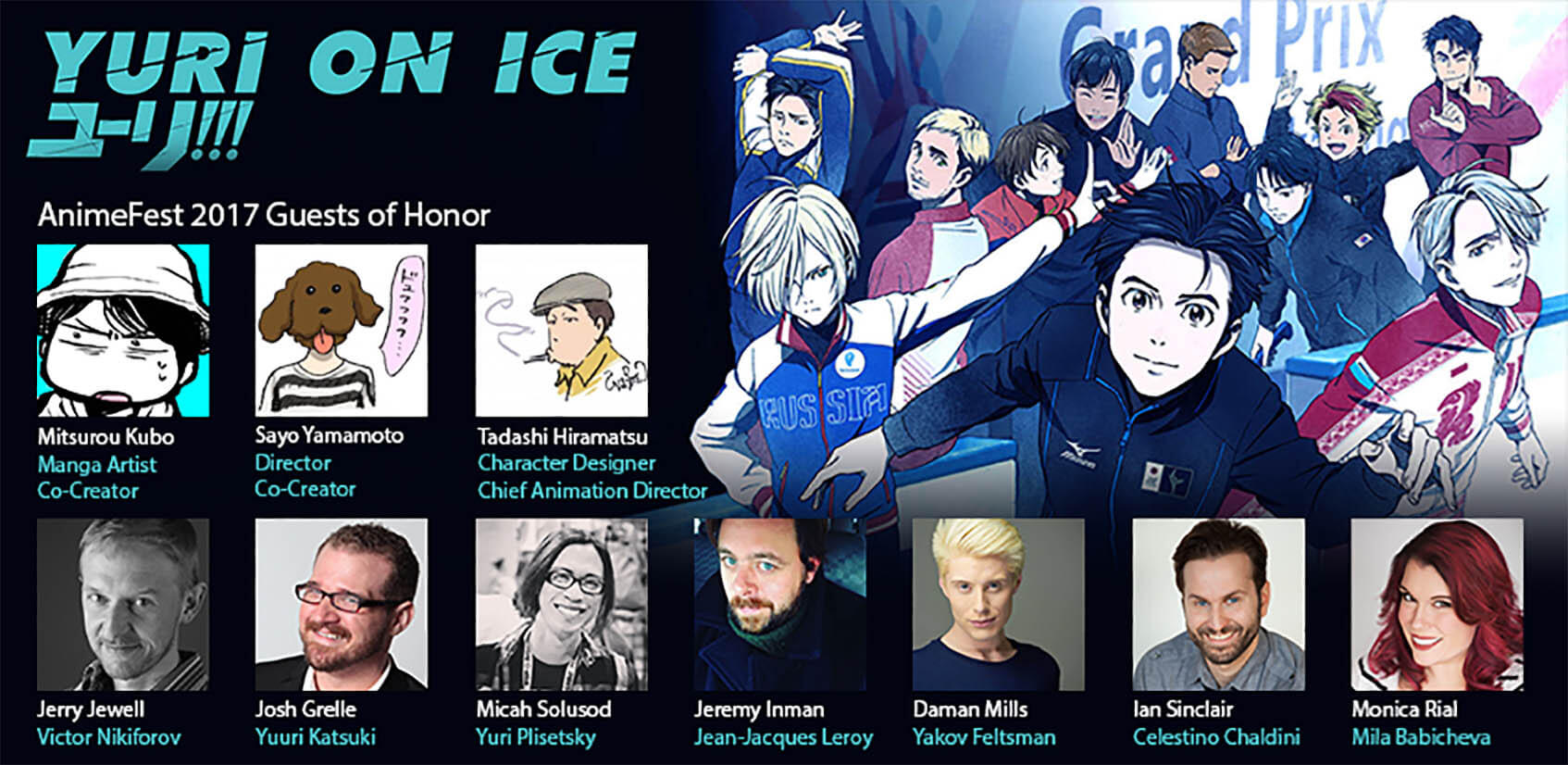 AnimeFest Yuri!!! on ICE Guests