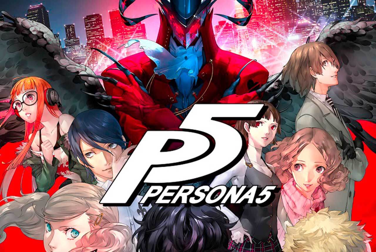 Persona 5 Game cover Art