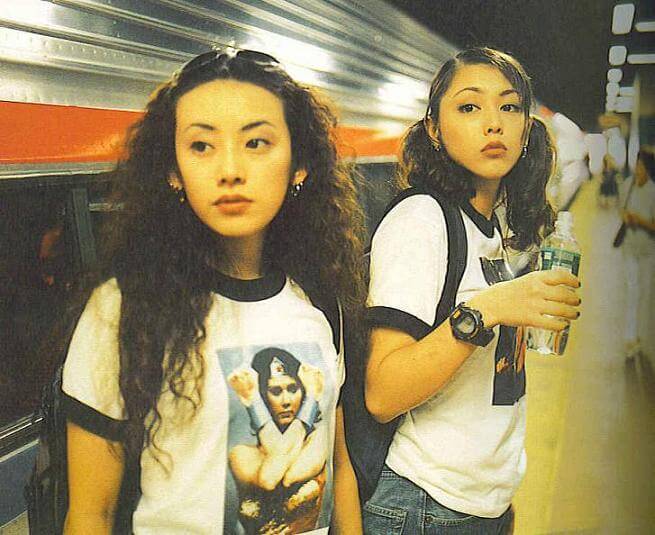 Ami and Yumi in the late 90s 