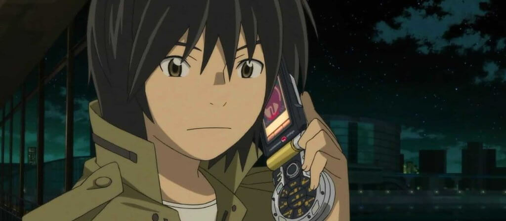 Screenshot from Eden of the East's episode "On the Night of the Late Show"