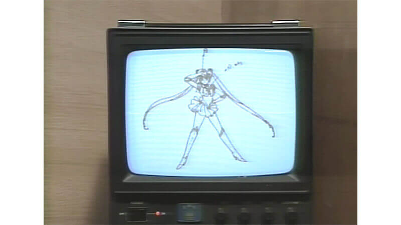 Animation test for Sailor Moon