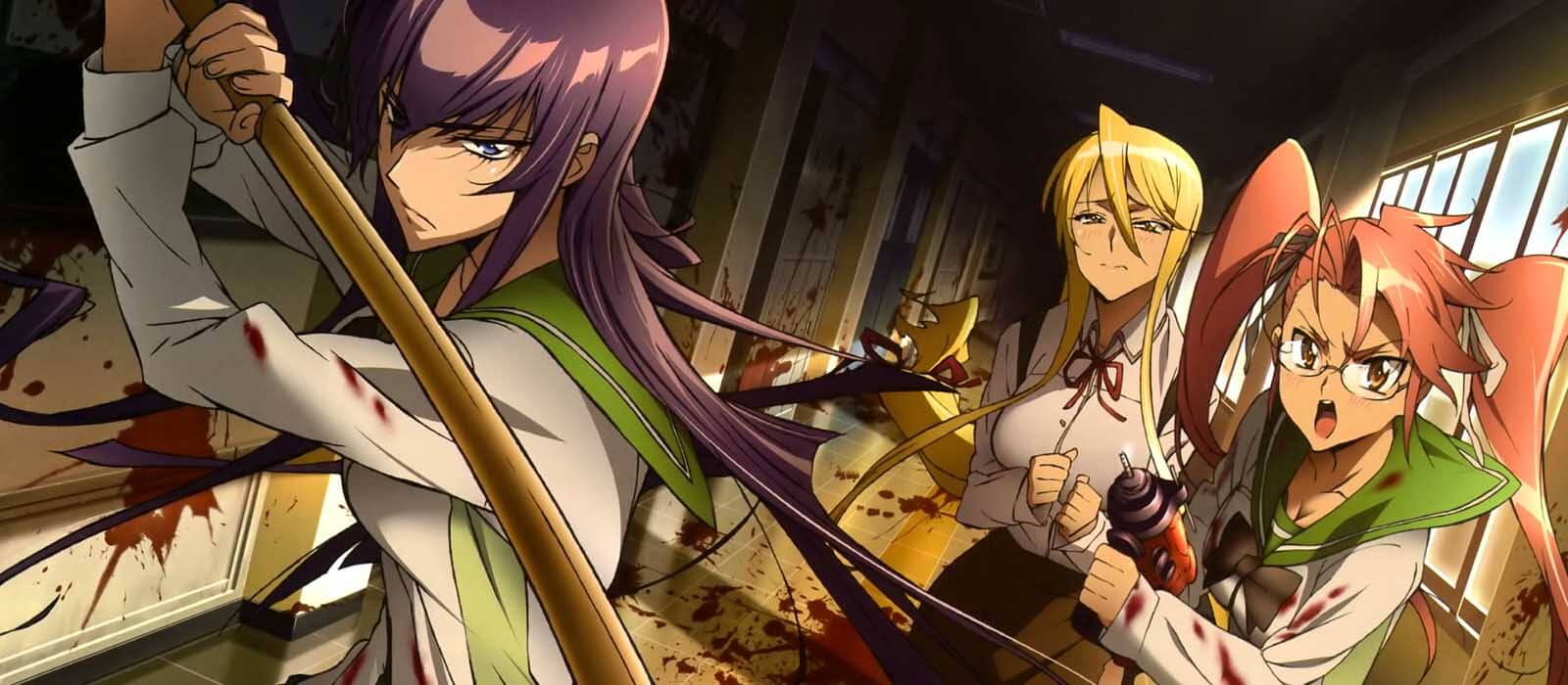 ☕ __ Anime: Highschool of the Dead Studios: Madhouse Source: Manga Genres:  Action, Horror, Supernatural, Ecchi Themes:…