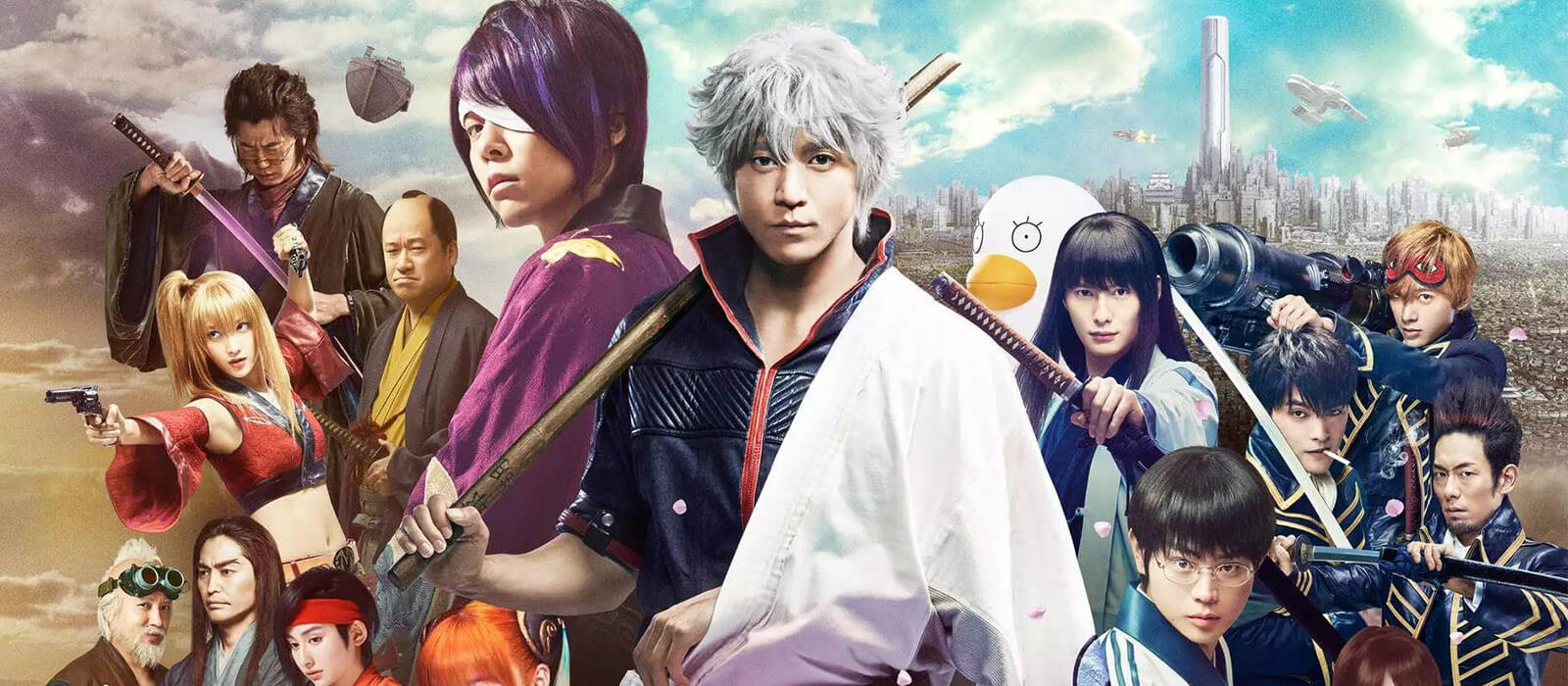 Promo poster for Gintama live-action