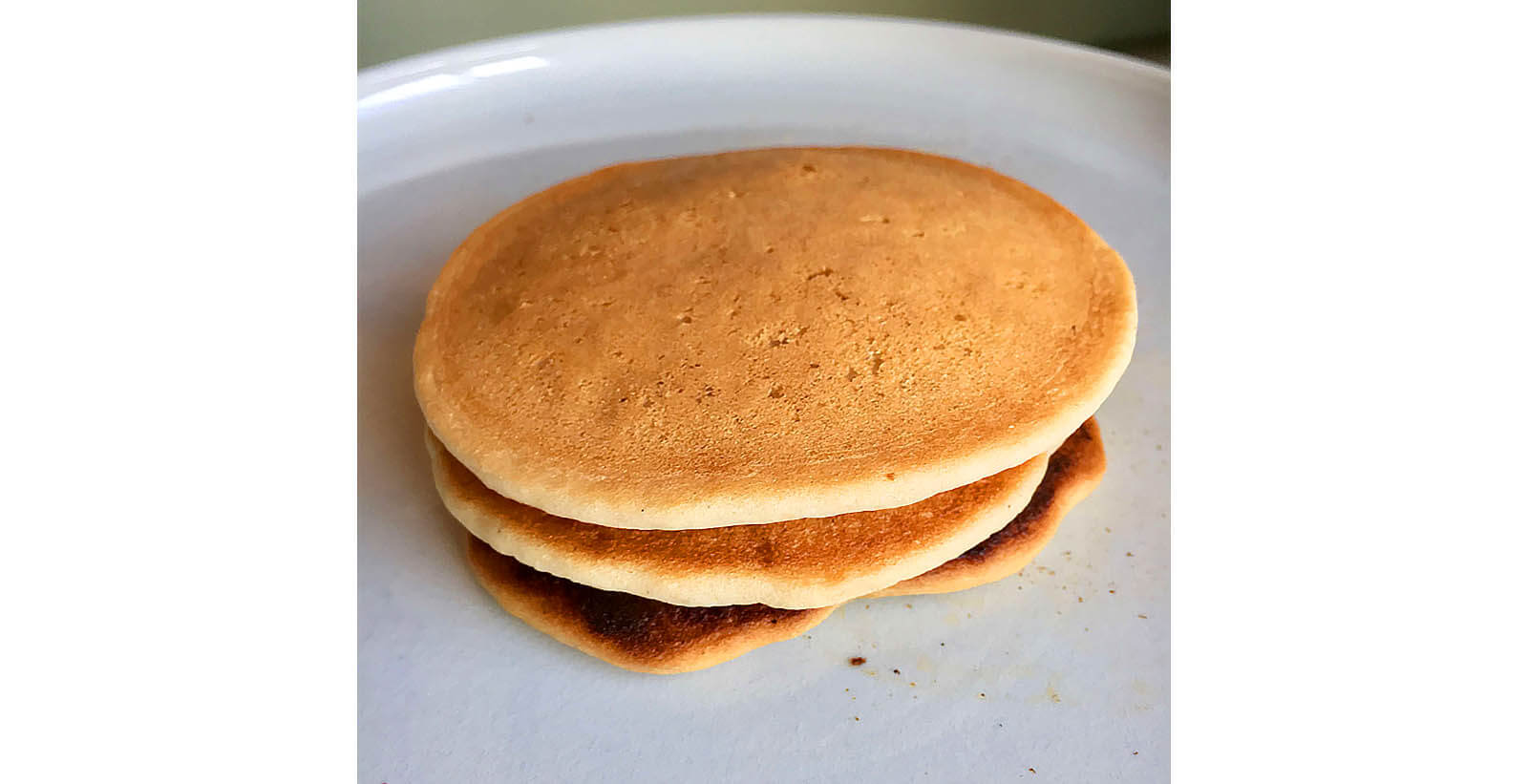Fluffy hotcakes without using a mold