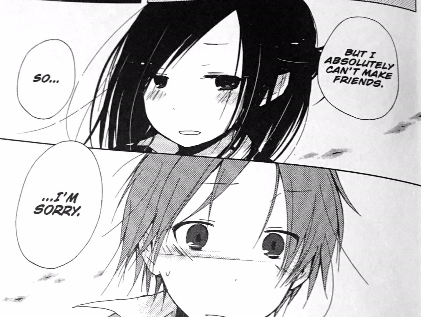 One Week Friends: Kaori tells Yuuki she can't be his friend.