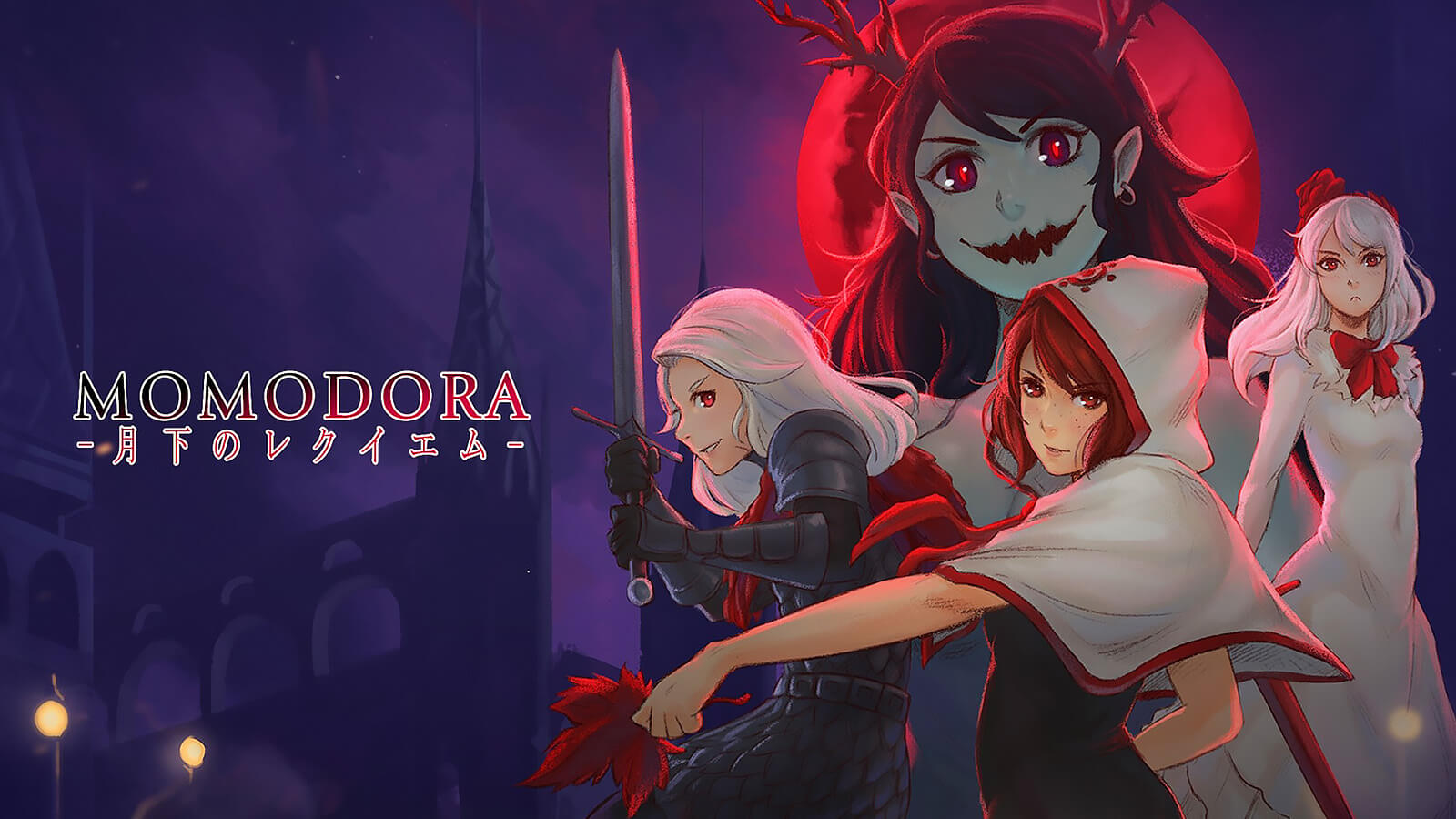 Momodora: Reverie Under the Moonlight promo art for PS4 version
