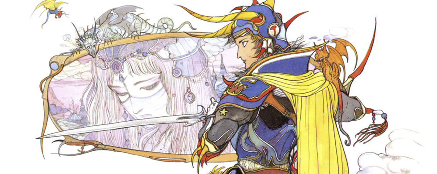 Final Fantasy Origins illustration by Yoshitaka Amano