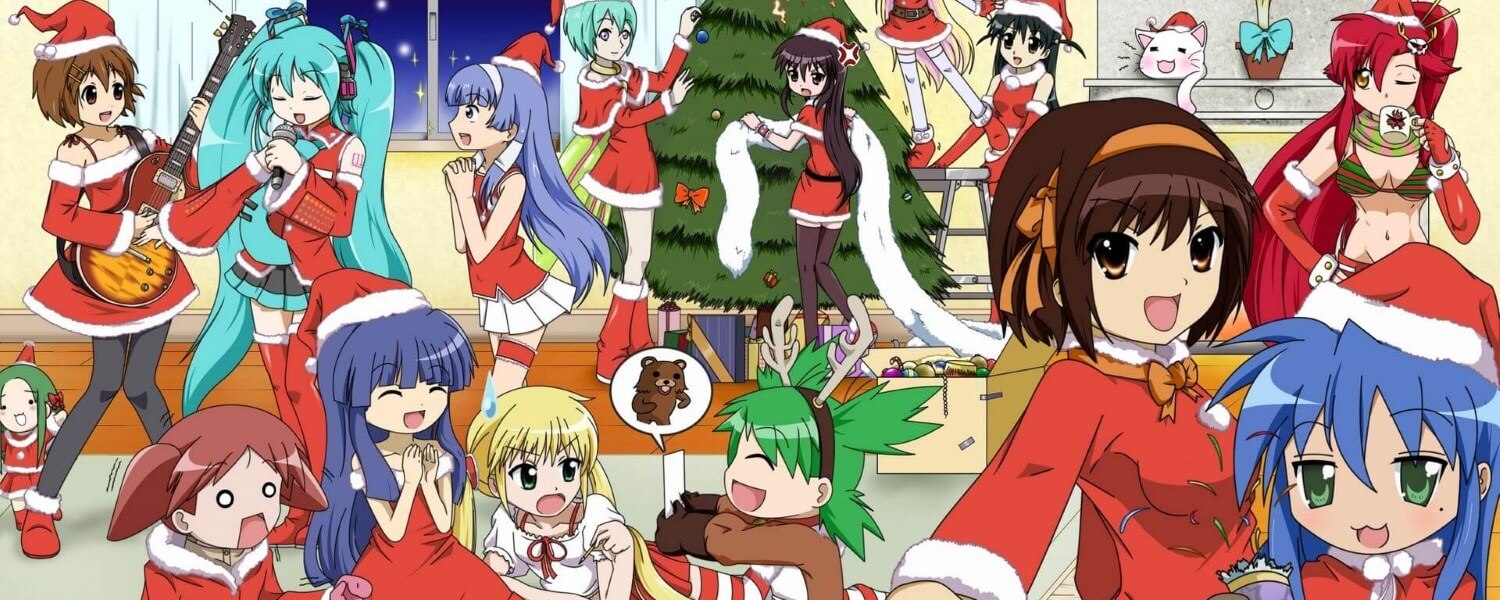 Random Anime and Cartoons Christmas Music Video part 5 - YouTube