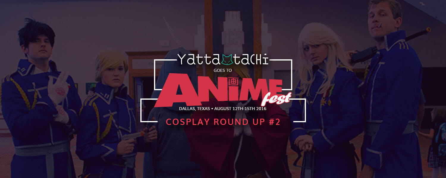 Yatta-Tachi Goes To: AnimeFest 2016 Cosplay (Day Two & Three Roundup)
