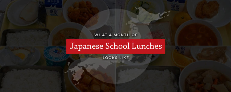 What A Month of Japanese School Lunches Looks Like
